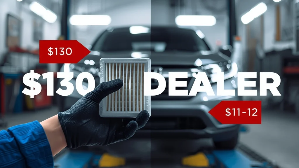 Honda HR-V air filter, overpriced car service, Honda maintenance cost, cheap car parts USA, automotive repair pricing, HR-V air conditioning filter, auto service transparency 1
