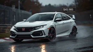 2026 Honda Civic Type R, Civic Type R price, hot hatch, front-wheel drive performance, Toyota GR Corolla, Volkswagen Golf R, performance car 1