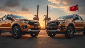 Toyota Hilux 2026, Ford Ranger Vietnam, 2.8L diesel pickup, Toyota Safety Sense, Vietnam pickup market, Toyota Hilux price, diesel pickup Vietnam 1