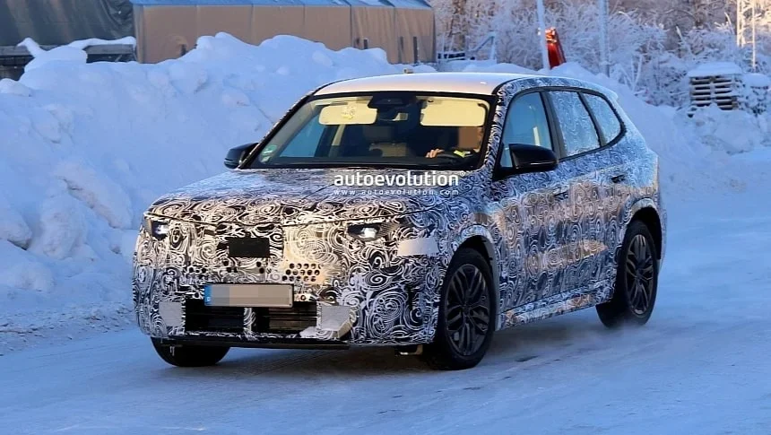 BMW X1 2028, BMW X1 redesign, BMW X1 test drive, luxury compact SUV, active aerodynamics, iDrive X, panoramic vision display, Euro 7 SUV 2