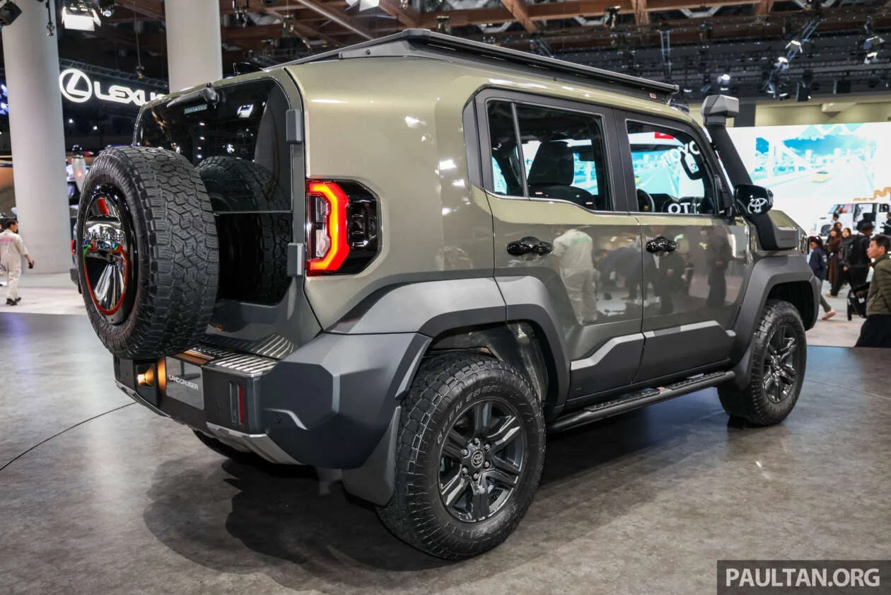 Toyota Land Cruiser FJ, 2.7L engine, compact SUV, off-road SUV, Toyota Thailand, part-time 4WD, high ground clearance, Fortuner rival 4