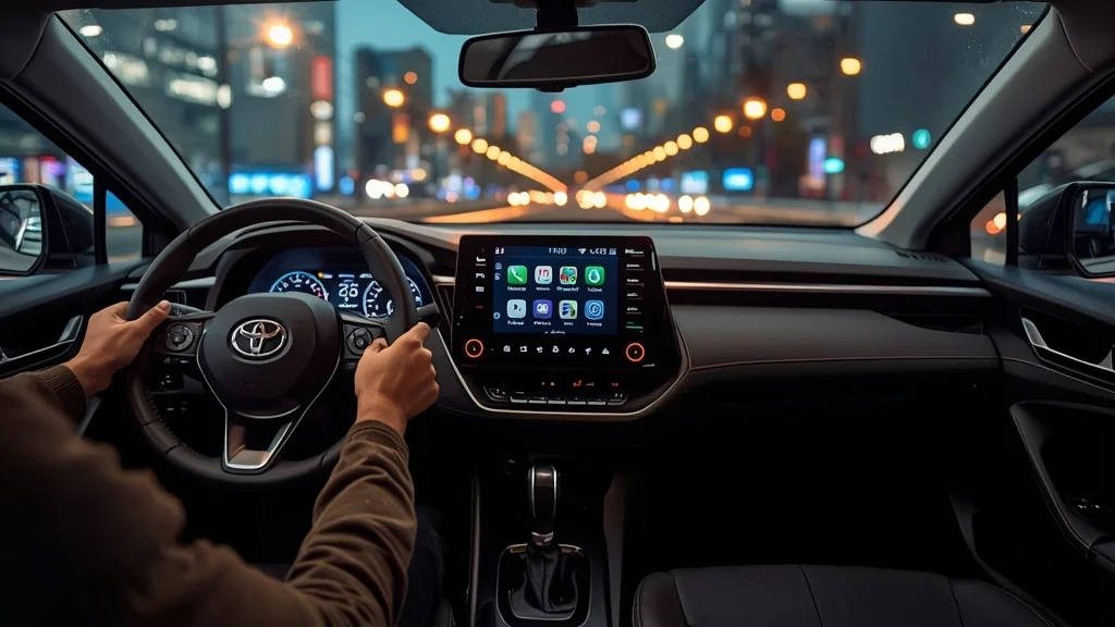 Toyota Yaris Cross, 2026 facelift, larger infotainment screen, hybrid SUV, Japanese market, electric parking brake, CVT transmission 1