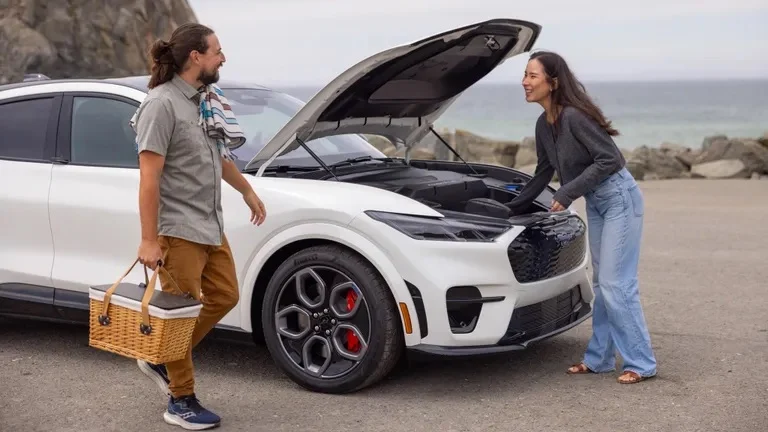Ford Mustang Mach-E, frunk, front trunk option, electric SUV pricing, 2026 Mustang Mach-E, automotive news, EV feature changes 4