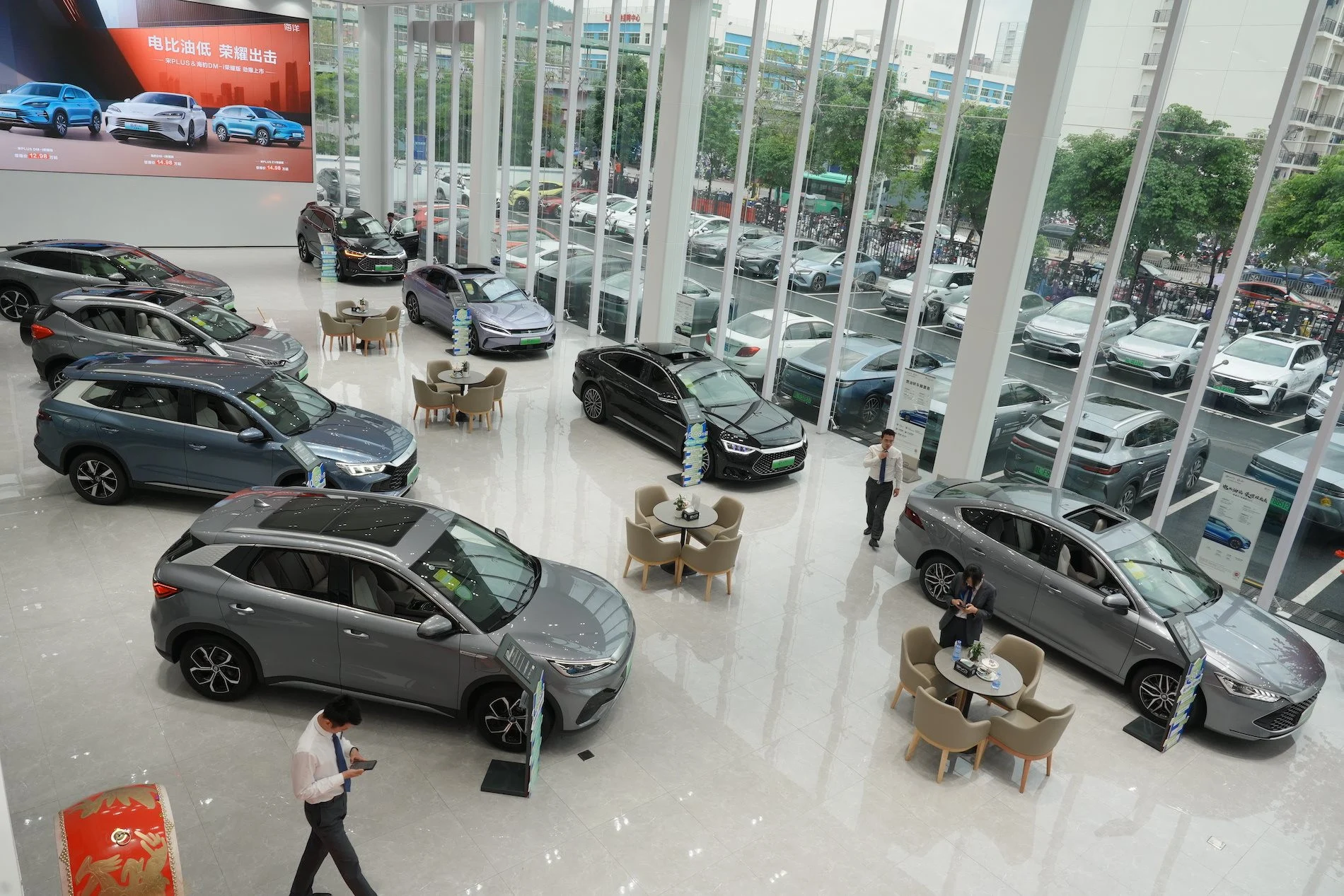 China car sales 2026, NEV decline, BYD sales drop, Chinese auto market, automotive industry China, car sales slump, electric vehicle regulations 2
