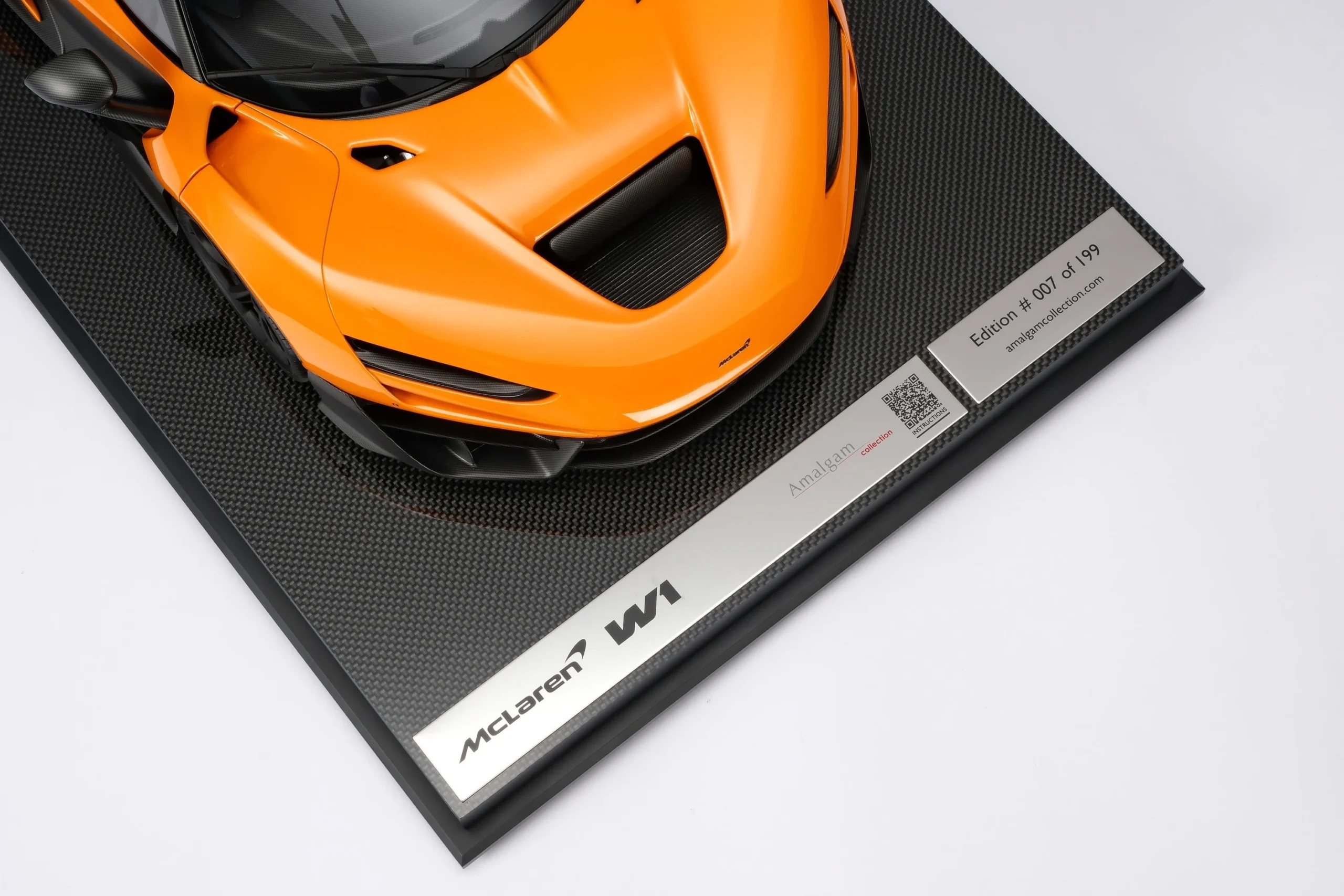 McLaren W1 model, 1:8 scale replica, Amalgam Collection, luxury car model, limited edition replica, bespoke model car, hypercar replica, toy car price comparison 21