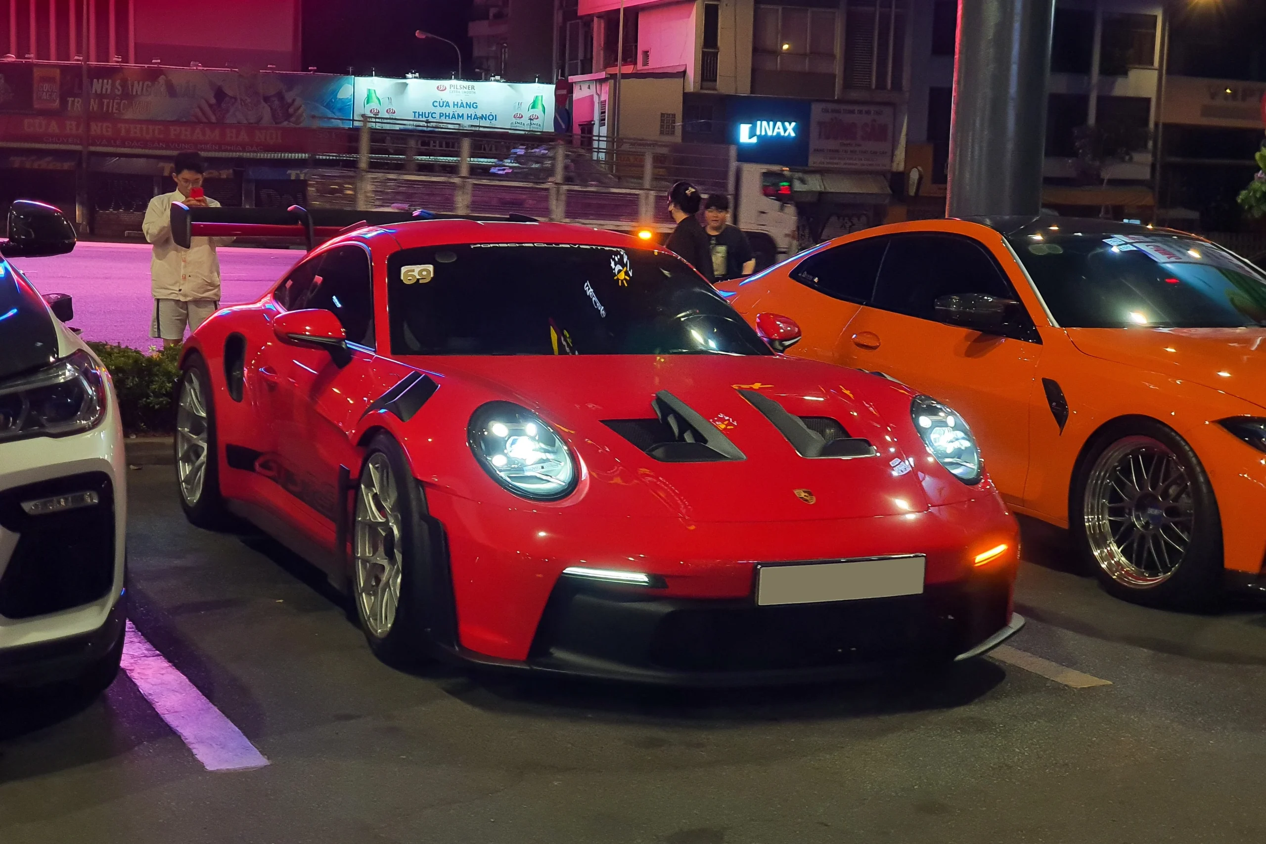 Porsche 911 GT3 RS, Guards Red, Vietnam supercar price, luxury sports car, 2022 Porsche GT3 RS, Gumball 3000, high‑performance car 17