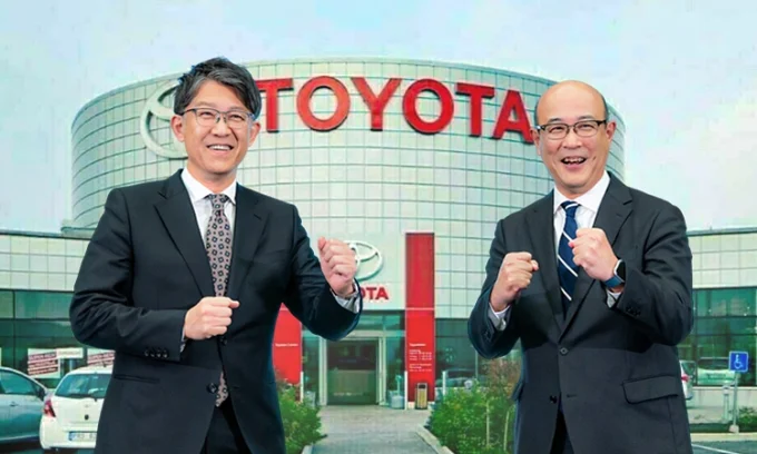 Toyota new CEO, Toyota profit decline, automotive tariffs, Kenta Kon, Koji Sato, Toyota earnings 2025, global car sales 2