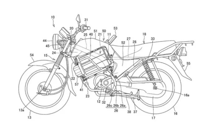 Honda electric motorcycle, affordable e‑bike, detachable battery bike, naked bike electric scooter, budget electric motorcycle, Honda patent, emerging market e‑bike 2