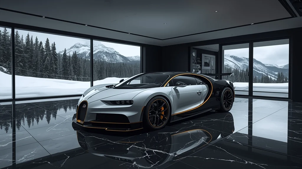 Bugatti W16 Mistral, La Perle Rare, exclusive paint, limited edition supercar, Canadian collector, hypercar, luxury automotive, Vagues de Lumière 1