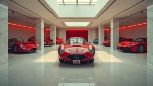 Ralph Lauren car collection, luxury car garage, vintage supercars, automotive art, rare classic cars, most valuable car collection, car museum collection 1
