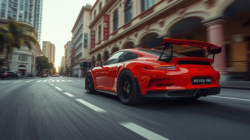A Red Beast Arrives: Porsche 911 GT3 RS Hits Vietnam’s Streets