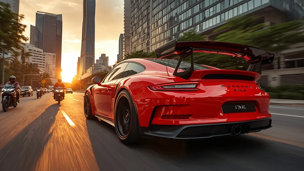 A Red Beast Rolls Into Vietnam: Porsche 911 GT3 RS Stuns at VND 17.7 Billion