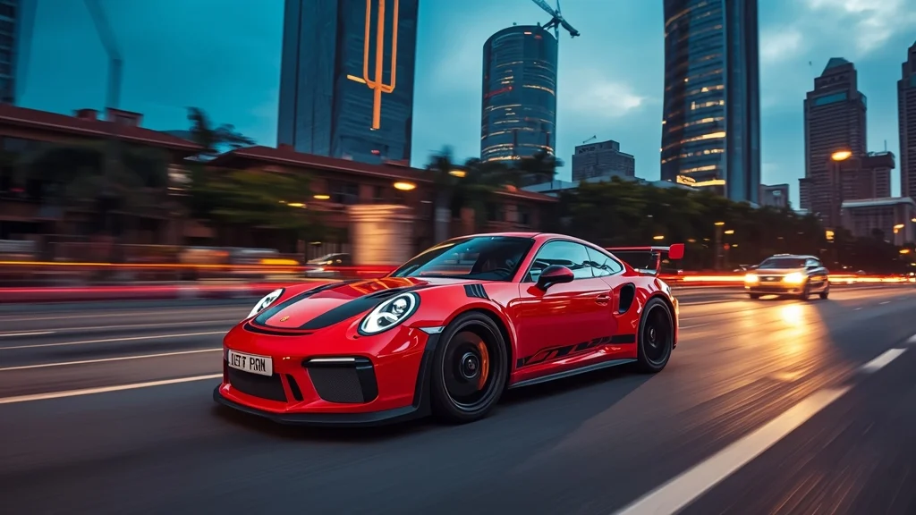 A Red Beast Rolls into Vietnam: Porsche 911 GT3 RS Unveiled
