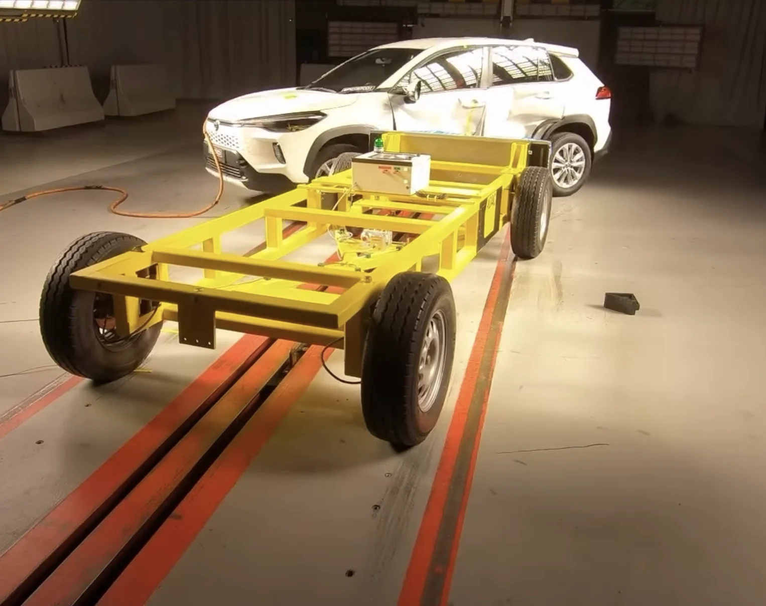 Toyota Corolla Cross, safety rating, Global NCAP, side curtain airbags, Africa car safety, vehicle safety standards, car crash test 5