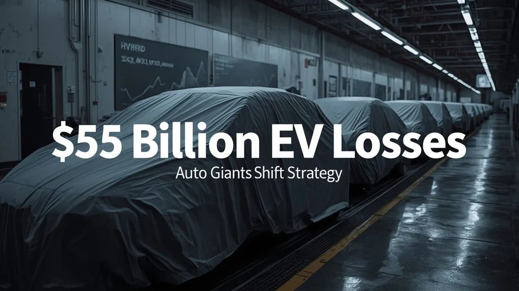 electric vehicle losses, EV market downturn, auto industry losses, Stellantis write‑down, Ford EV strategy, GM EV cutbacks, Volkswagen Porsche restructuring 1