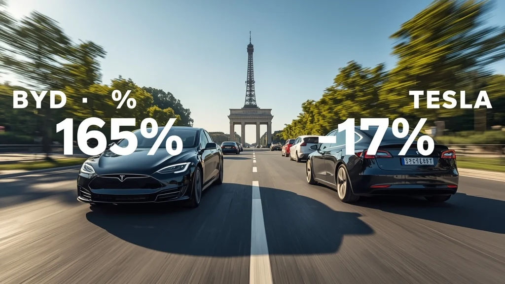 BYD sales Europe, Tesla sales decline, European electric vehicles, EV market 2026, hybrid car sales, automotive industry trends, car registrations Europe 1