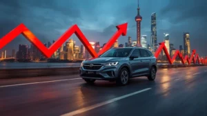 BYD sales decline, BYD electric vehicles, Chinese EV market, global EV competition, BYD export targets, EV sales 2026 1