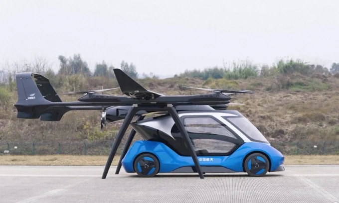 eVTOL, modular aircraft, Chinese aerospace, vertical takeoff, urban air mobility, electric air vehicle, road‑drivable aircraft, CASC 2