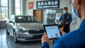 vehicle inspection Vietnam, emission standards, electronic inspection certificate, car registration 2024, Euro emission standards, Vietnamese motor vehicle regulations 1