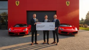 Ferrari bonus, employee profit sharing, Ferrari 2025 earnings, luxury car profit, Ferrari electric car, Ferrari Luce, employee reward, automotive bonuses 1