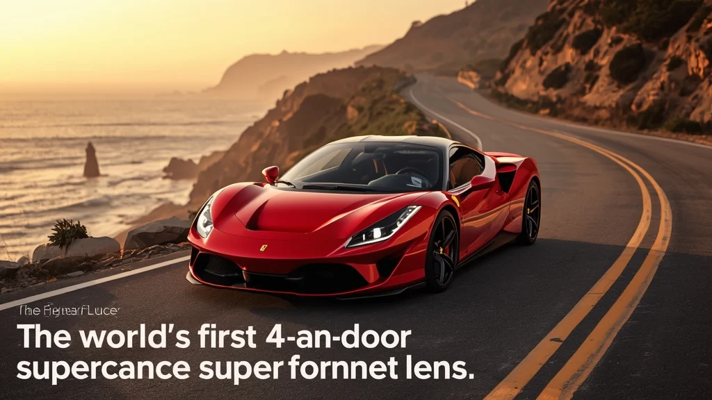 Ferrari electric car, Ferrari Luce, Ferrari EV, electric supercar, luxury electric GT, Ferrari SUV, electric performance car, Jony Ive Ferrari interior 1