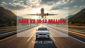 Tet travel cost, fly vs drive Vietnam, Ho Chi Minh to Hanoi flight, road trip Tet Vietnam, travel savings Tet, Vietnam New Year travel, driving cost Vietnam, flight price Tet 1