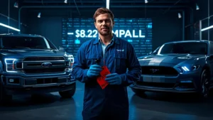 Ford recall 2025, vehicle recall statistics, auto industry losses, JD Power quality rating, automotive bonuses, fuel injector defect, electric vehicle investment 1