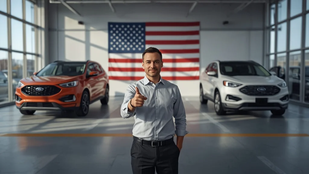 Ford sedan, affordable SUV, Ford dealers, US auto market, Ford sales 2025, Jim Farley, electric pickup, Ford strategy 1