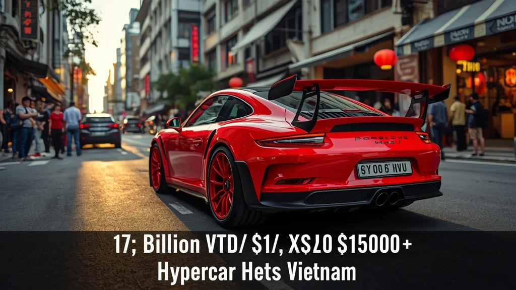 Guards Red Porsche 911 GT3 RS Hits Vietnam Roads at Over $750,000