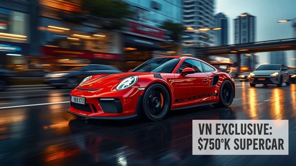 Guards Red Porsche 911 GT3 RS Rolls Into Vietnam – A $750k Supercar Sensation