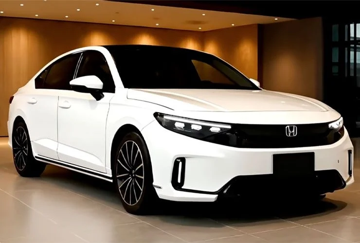 Honda City 2028, Honda City redesign, new Honda City, Honda City concept, Honda City hybrid, Honda City features, futuristic sedan 5