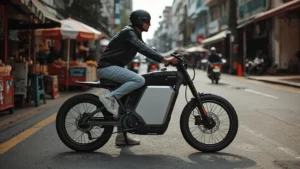 Honda electric motorcycle, affordable e‑bike, detachable battery bike, naked bike electric scooter, budget electric motorcycle, Honda patent, emerging market e‑bike 1