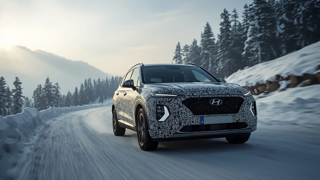 Hyundai Santa Fe, Santa Fe facelift, EREV, electric hybrid SUV, extended range electric vehicle, Hyundai SUV 2025, EV crossover 1