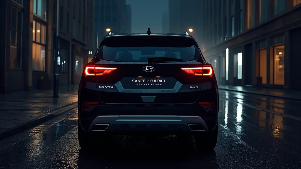 Hyundai Santa Fe facelift, Hyundai Santa Fe redesign, SUV facelift, Hyundai Santa Fe rear lights, Hyundai Santa Fe hybrid, 2027 Hyundai Santa Fe, Hyundai SUV updates 1