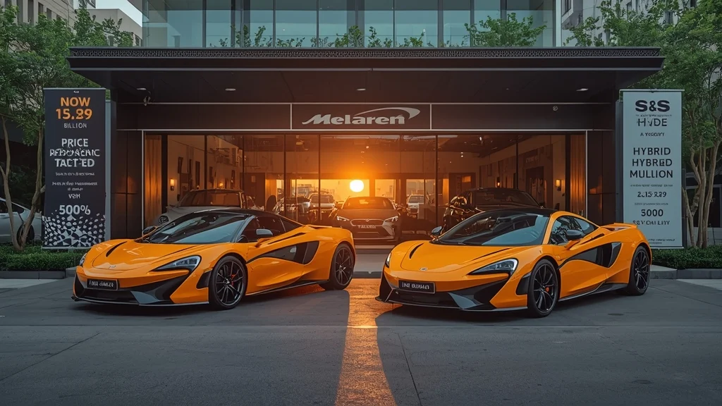 McLaren Artura, price reduction Vietnam, hybrid tax incentive, luxury hypercar, Vietnam supercar market, Artura specs, hybrid sports car 1