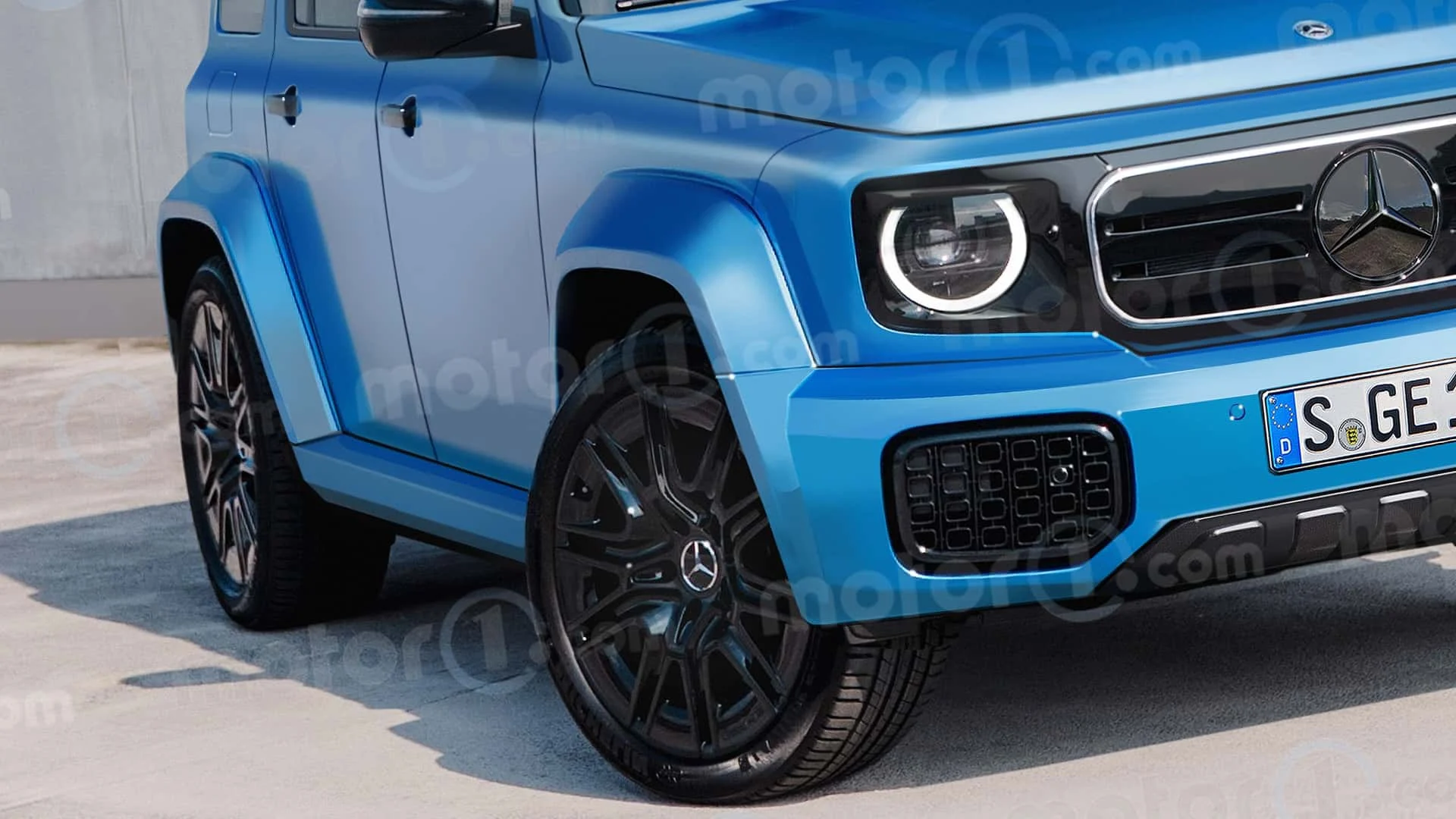 Mercedes-Benz mini G-Class, compact G-Class SUV, Mercedes G-Class off-road, hybrid SUV, electric G-Class, Mercedes-Benz G-Class news, luxury compact SUV 3