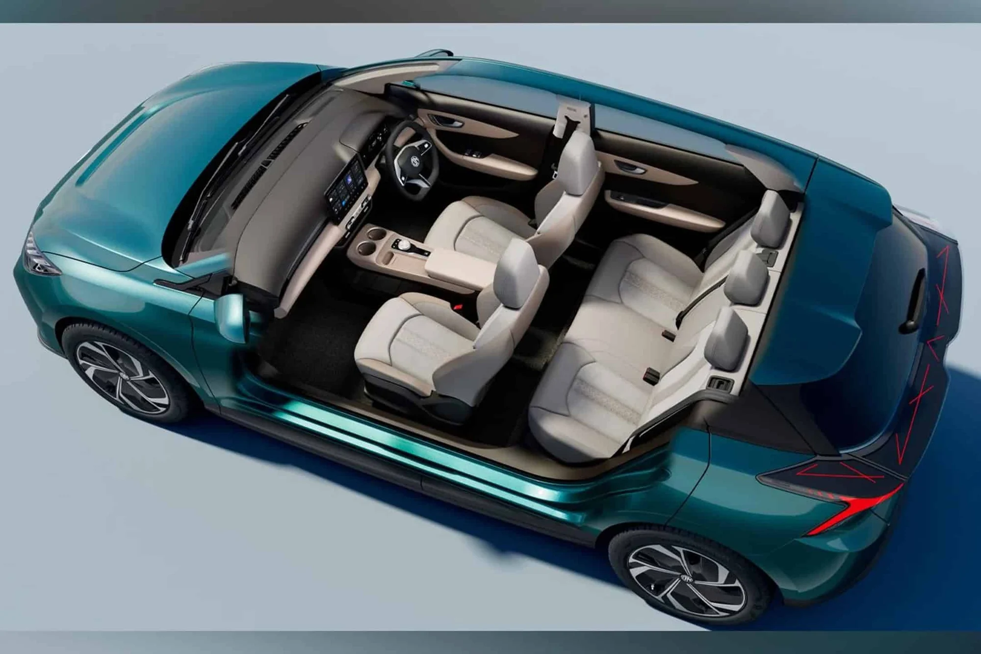 2026 MG4, electric hatchback, MG4 release, rear-wheel drive electric car, electric vehicle Thailand, MG4 specifications, electric car interior 5