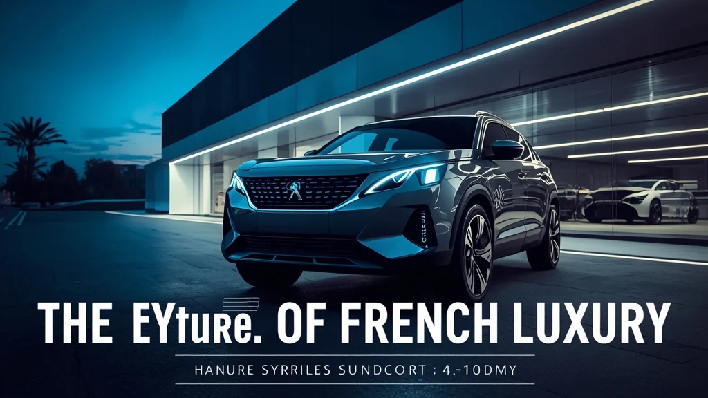 Peugeot Eyes a New Luxury SUV to Supersede the 5008