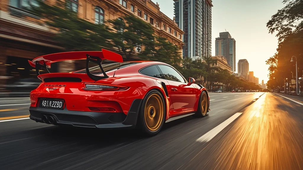 Porsche 911 GT3 RS Hits Vietnam Roads – A VND 17.7 Billion Red Beast
