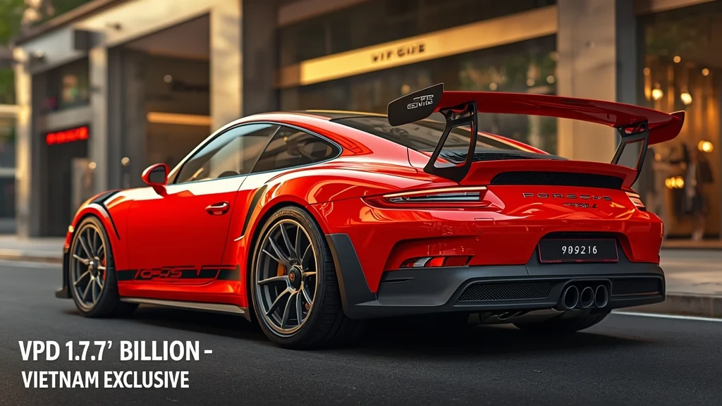Porsche 911 GT3 RS Makes a Red‑Hot Debut in Vietnam – VND 17.7 Billion Price Tag