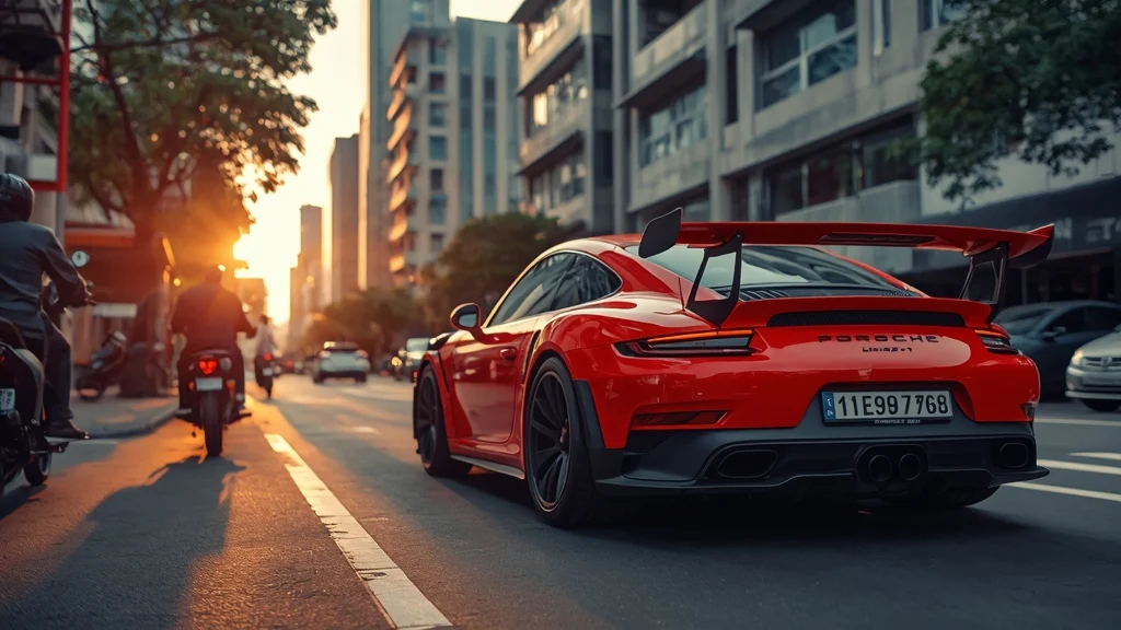 Porsche 911 GT3 RS Rolls Into Vietnam – A $750 K Red Supercar Sensation
