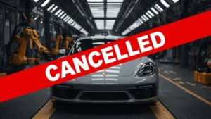 Porsche 718 EV, electric sports car, Porsche electric vehicle, Porsche 718 Boxster EV, Porsche 718 Cayman EV, automotive industry electrification, car development costs 1