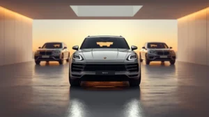 Porsche K1 SUV, luxury SUV, Mercedes GLS, BMW X7, Audi Q9 platform, hybrid SUV, V6 engine, V8 engine 1