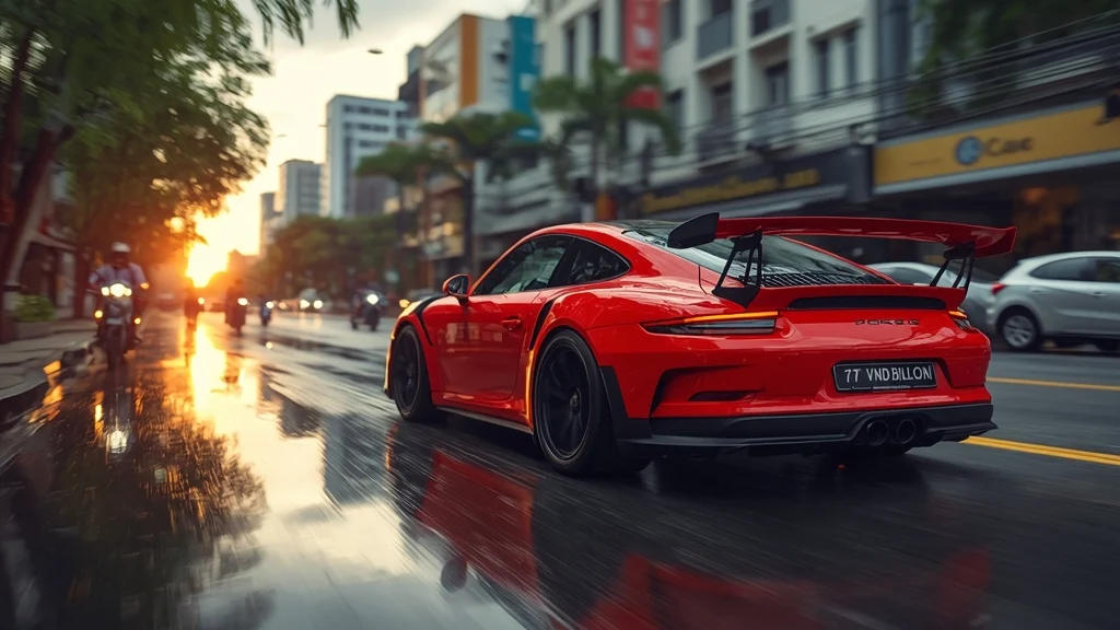 Porsche’s New GT3 RS Rules Vietnam’s Roads in Striking Guards Red