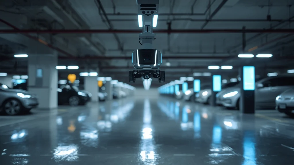 electric car charging robot, rail charging system, mobile EV charger, autonomous charging robot, parking garage EV infrastructure, China EV technology, Li Auto charging robot 1