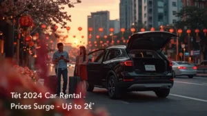 self-drive car rental, Tet holidays Vietnam, car rental prices, electric car rental Vietnam, long weekend travel, Vietnam travel tips, rental discounts 1
