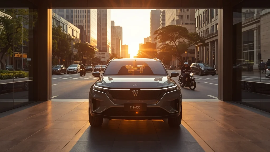 Thaco, Vietnam car brand, domestic automobile, Vietnamese auto market, car manufacturing Vietnam, local car production, Thaco car launch 1