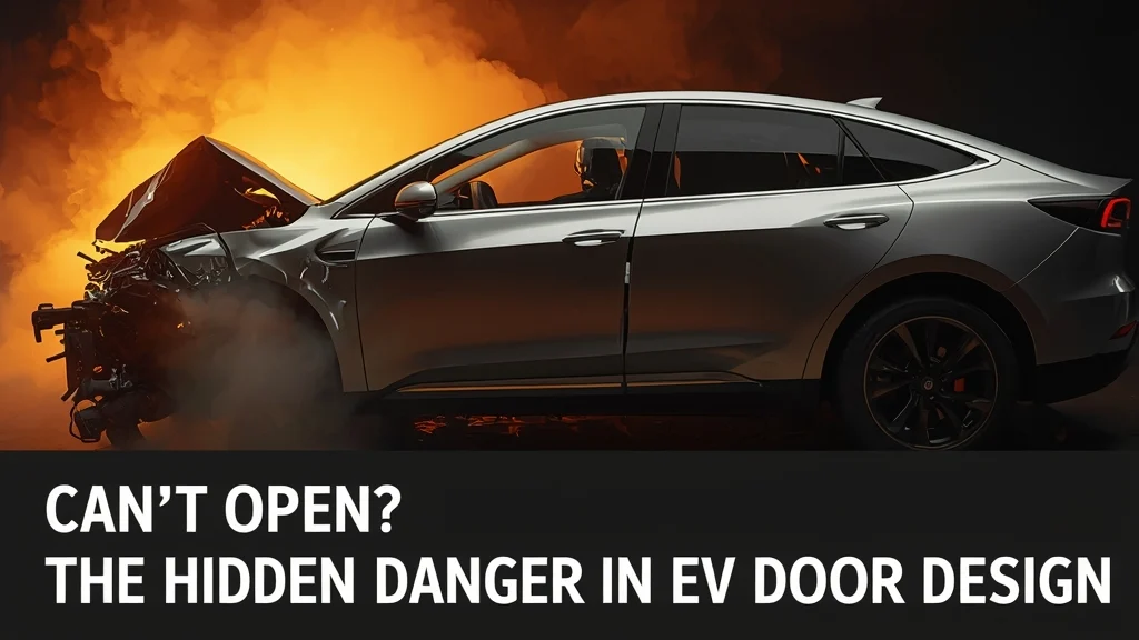 hidden door handles, electric car safety, EV design, China car regulations, automotive safety standards, Tesla hidden handles, EV door handle ban, rescue accessibility 1