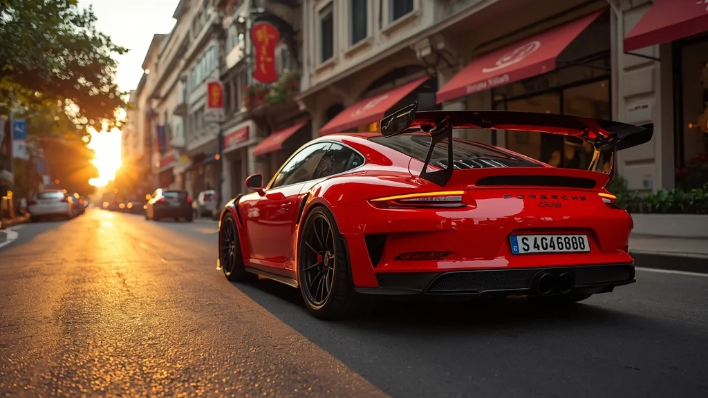 The Red Beast: Porsche 911 GT3 RS Rolls Into Vietnam With a $760,000 Price Tag