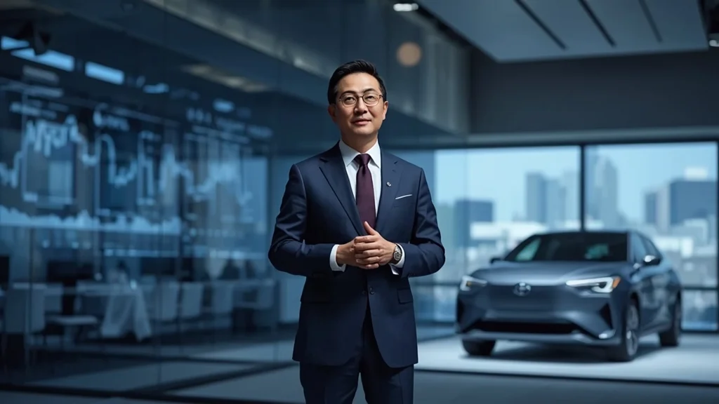 Toyota new CEO,Toyota leadership change,automotive financial strategy,EV transition,hybrid sales,auto industry competition,global car market 1